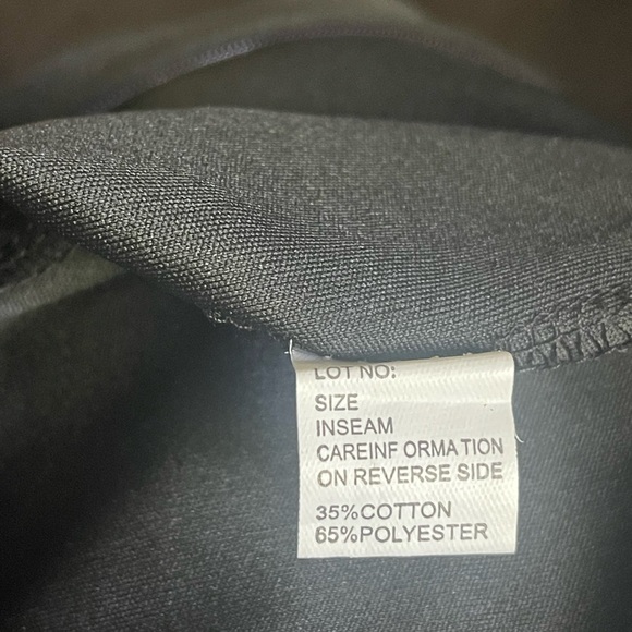 Unbranded Black Pantsuit with sheer overlay, size XL - Picture 8 of 8